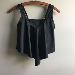 ⚪ Tankini swimsuit flounced top